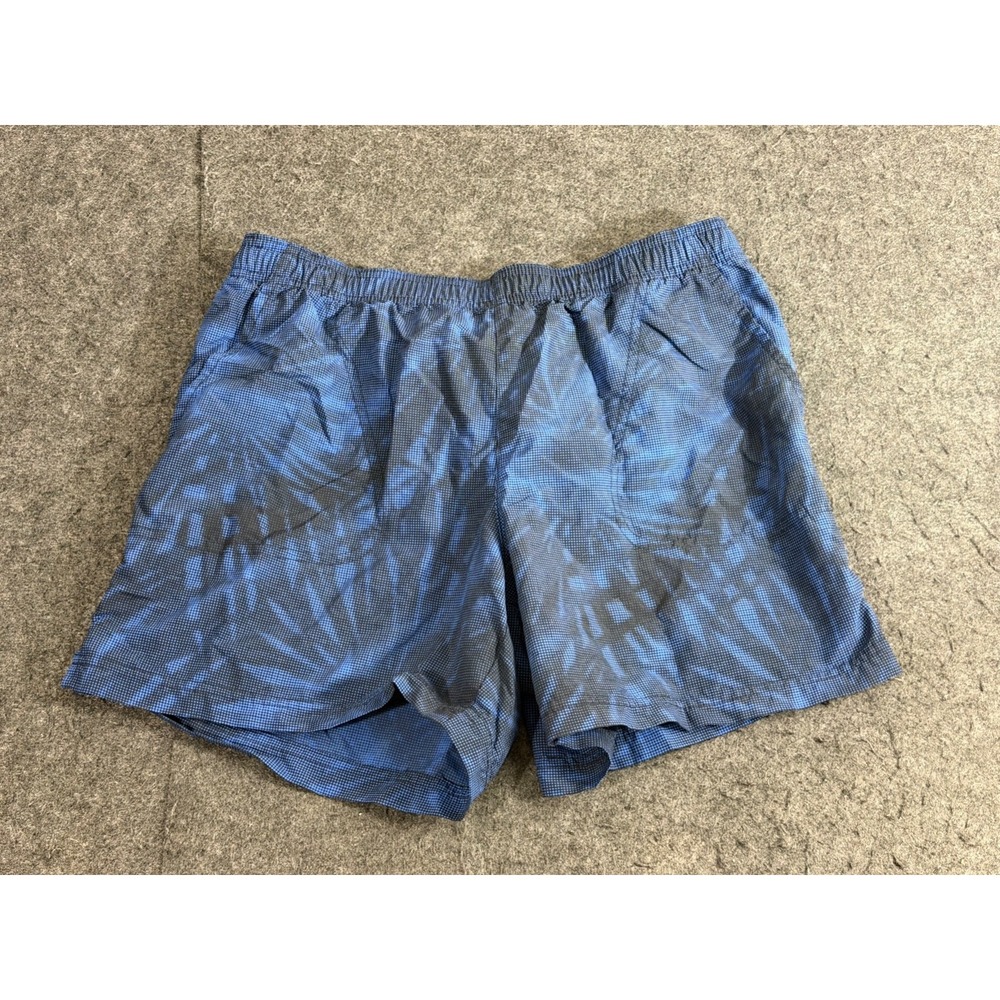 Columbia Sandy River II Printed Shorts Lapis Blue Sunburst Print Women's Size M
